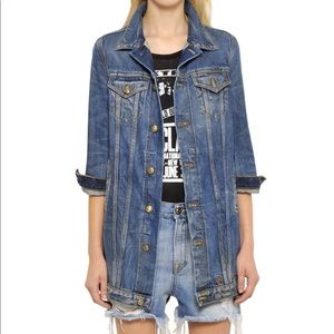 R13 Long Denim Jacket